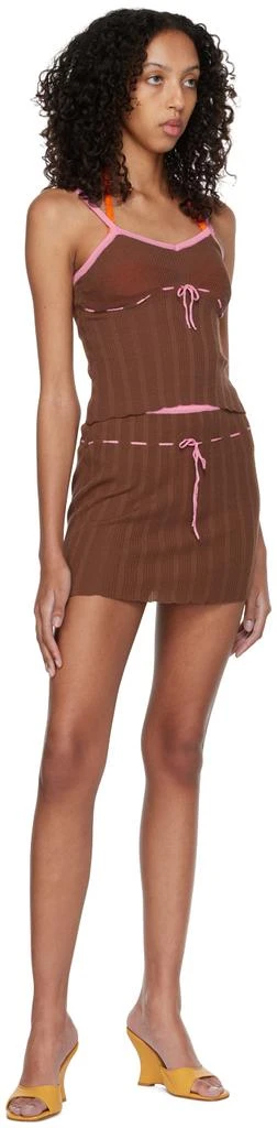 Gimaguas Brown Macondo Miniskirt 4