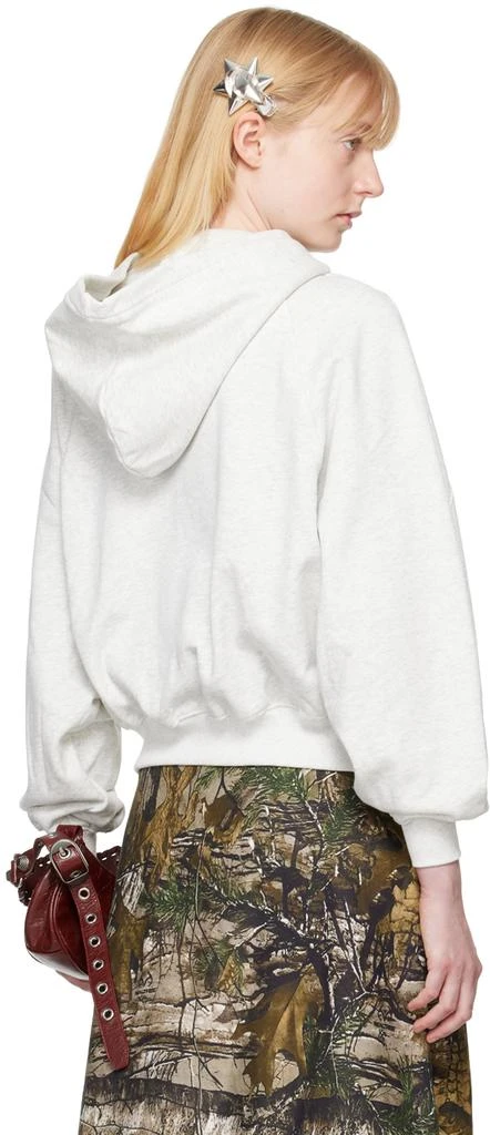 Praying SSENSE Exclusive Gray 'Rockstar' Hoodie 3