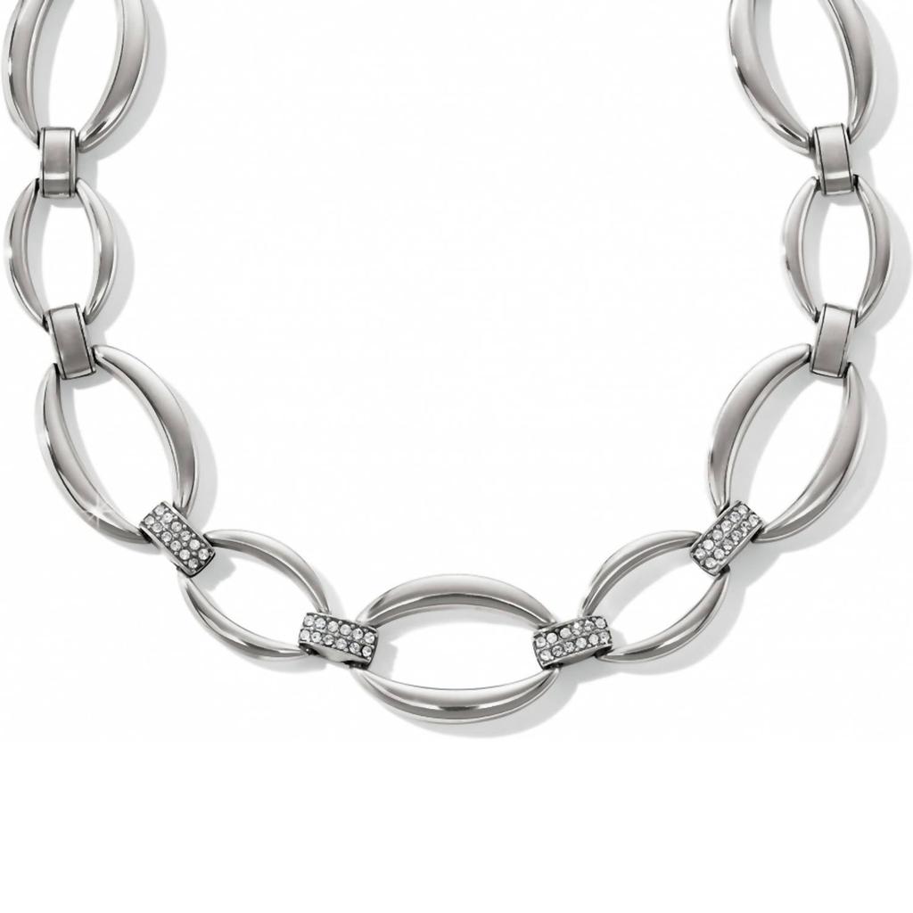 Brighton Meridian Swing Statement Necklace In Silver