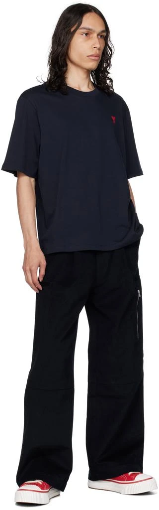 AMI Navy Ami De Cœur T-Shirt 4