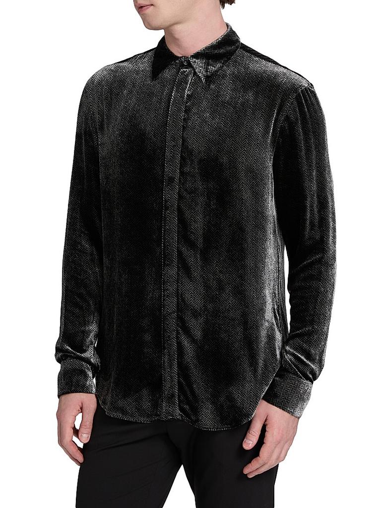 Giorgio Armani Velvet Tux Shirt - Shirts - Compare Prices from 6+