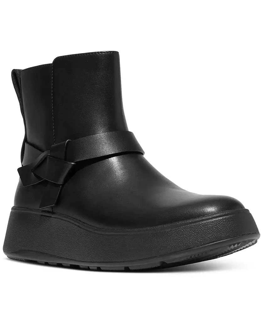 FitFlop Women's F-Mode Knotted-Strap Platform Booties 1