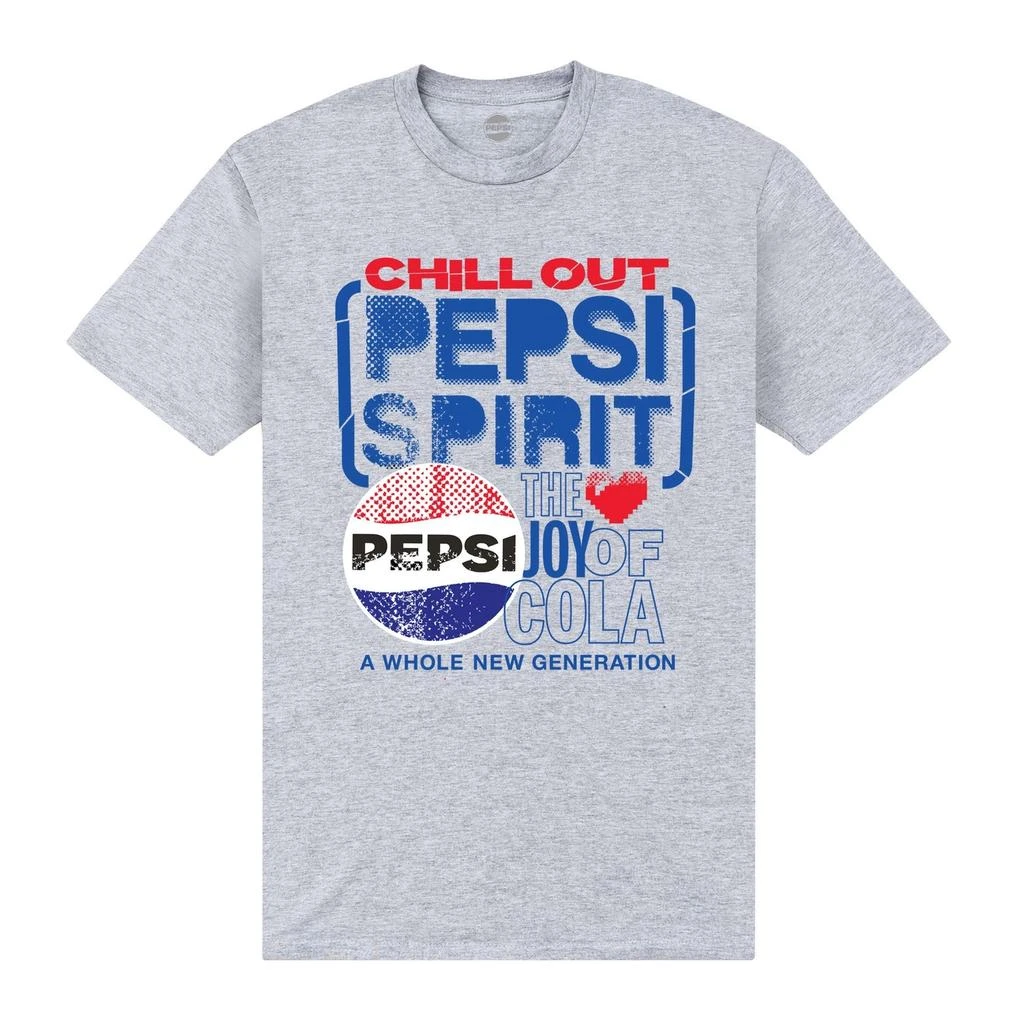 Original Hero Pepsi Co. The Joy Of Cola Men's T-Shirt - Grey 1
