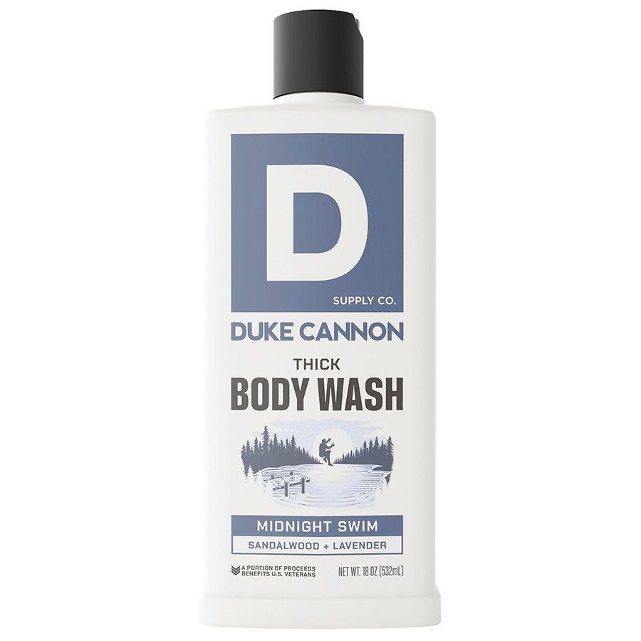 Duke Cannon Body Wash Midnight Swim - Sandalwood + Lavender