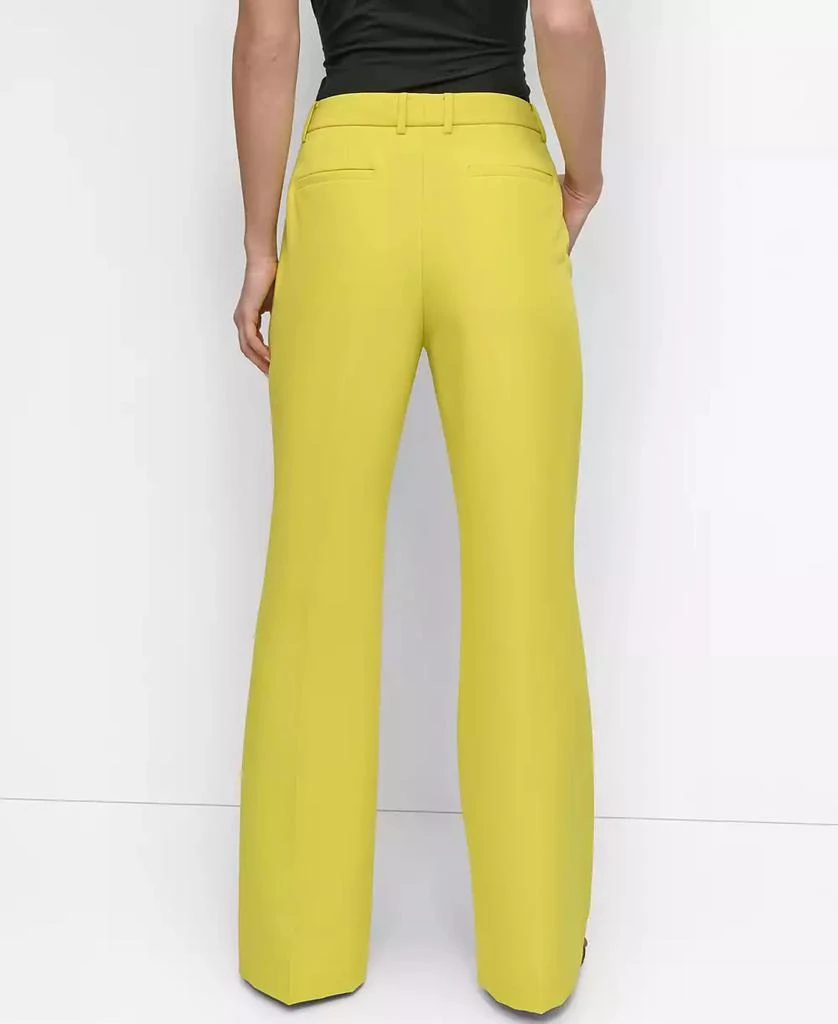DKNY Women's Pintuck Flare-Leg Pants 2