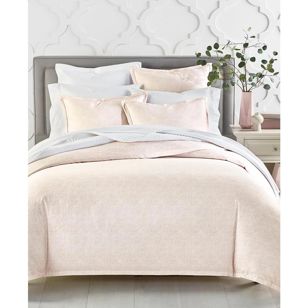 Charter Club CLOSEOUT! Sleep Luxe Leopard Petal 800 Thread Count 3-Pc. Duvet Cover Set, Full/Queen, Created for Macy's 6