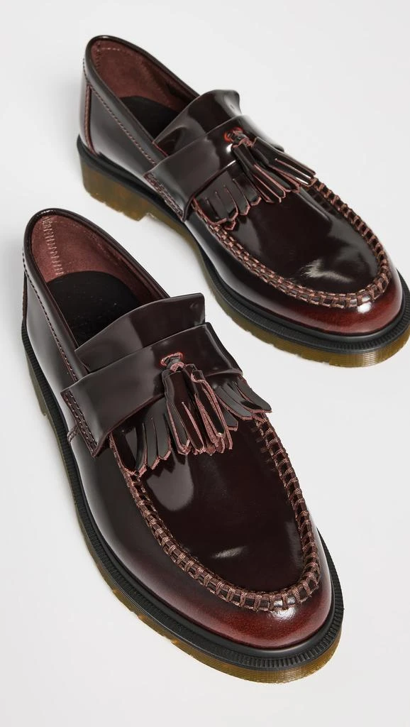 Dr. Martens Adrian Cherry Red Arcadia Loafers 1