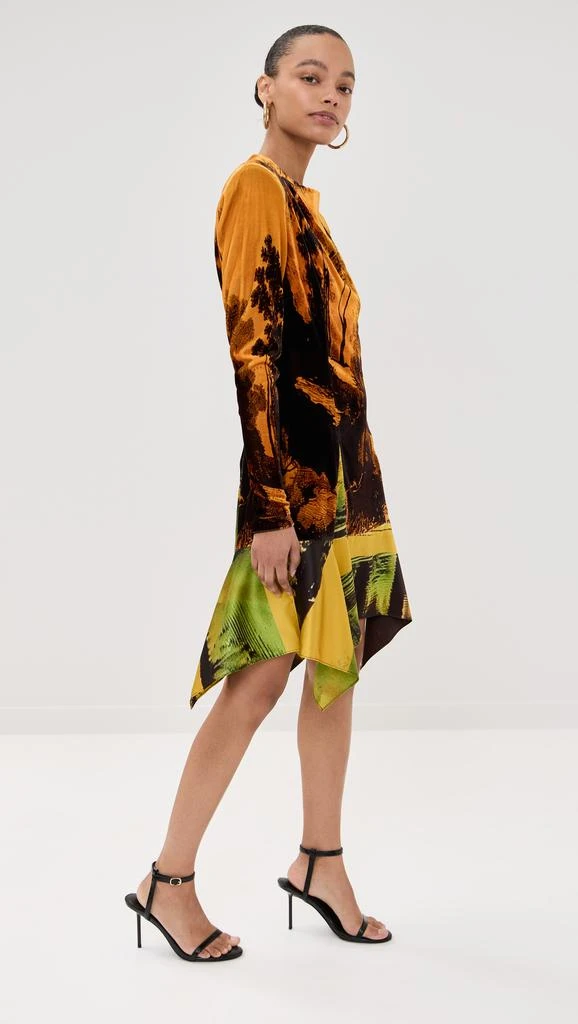 Monse Velvet Mock Neck Dress 3