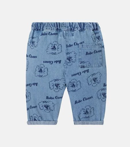 BOBO CHOSES Baby Pickles The Dog printed jeans 2