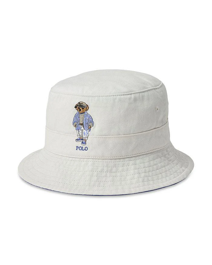 Ralph Lauren Polo Bear Twill Bucket Hat 1