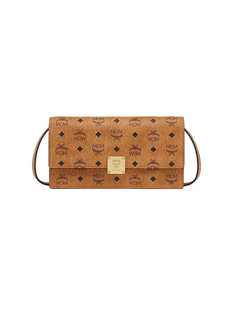 MCM Caramel leather mini Mode Travia wallet - Wallets