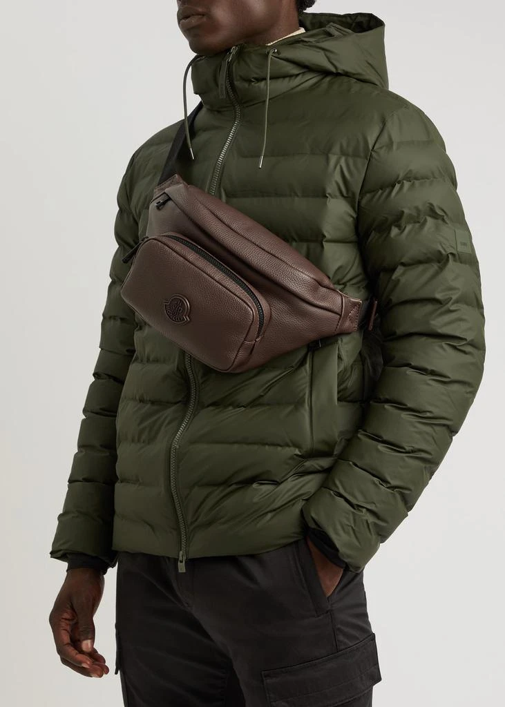 Moncler Durance grained leather belt bag 5