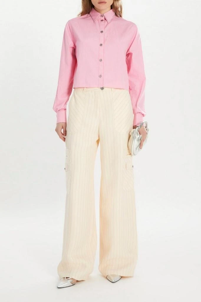 SONIA RYKIEL Pantalon - Ecru Et Rose - Femme 3
