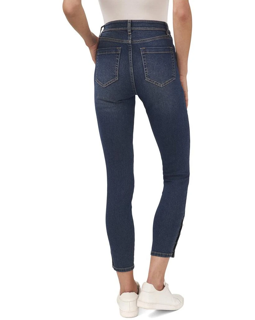 CeCe Jean with Pearl Trim Regular Fit Pant 2