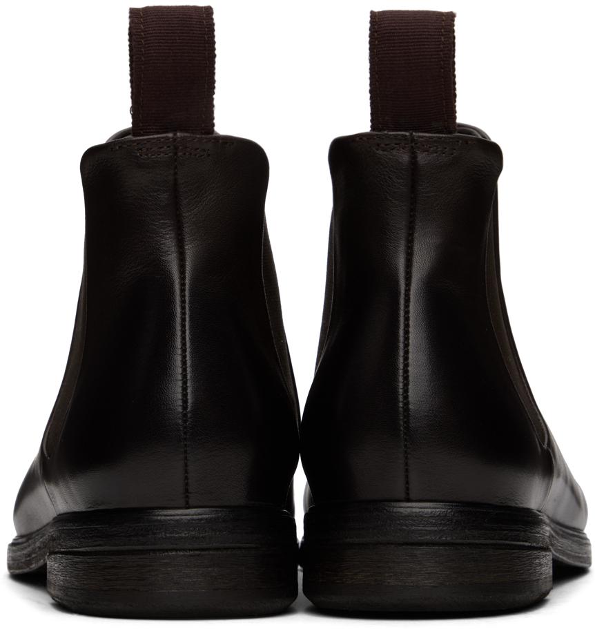 【関税込み】Marsell ブラウン Zucca Media ブーツ Brown Zucca Media Boots by Marsèll on Sale