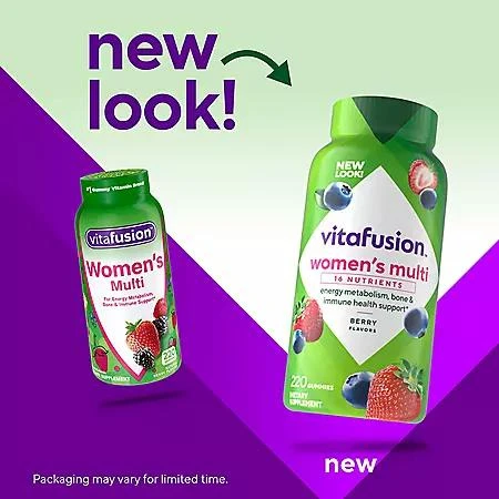 Vitafusion Vitafusion Women's Multivitamins Gummy Vitamins, 220 ct. 2