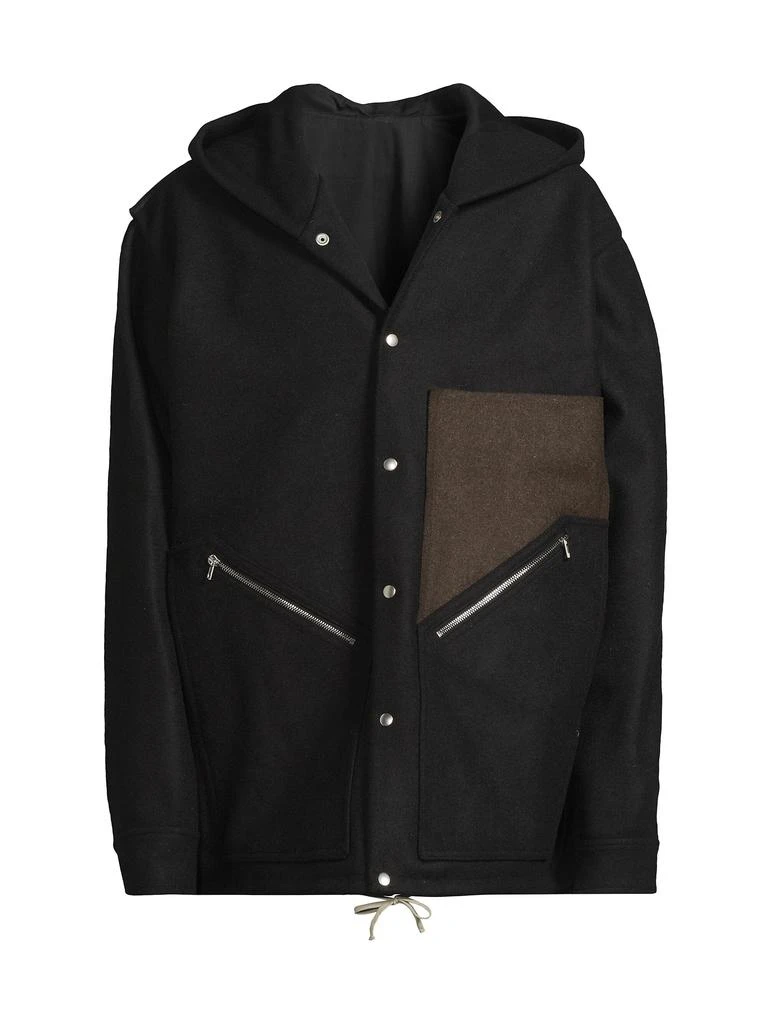 Rick Owens Giacca Wool Tour Hoodie 5