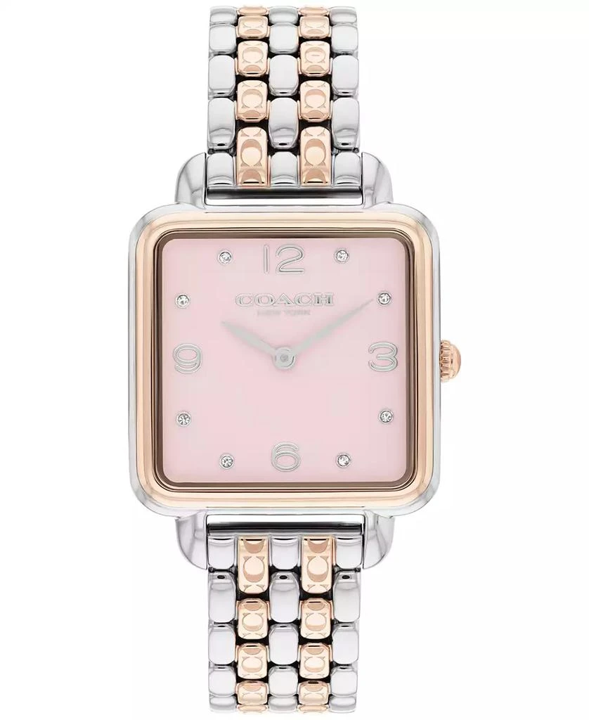 Coach Women's Cass Two-Tone Stainless Steel Bracelet Watch, 28mm 1