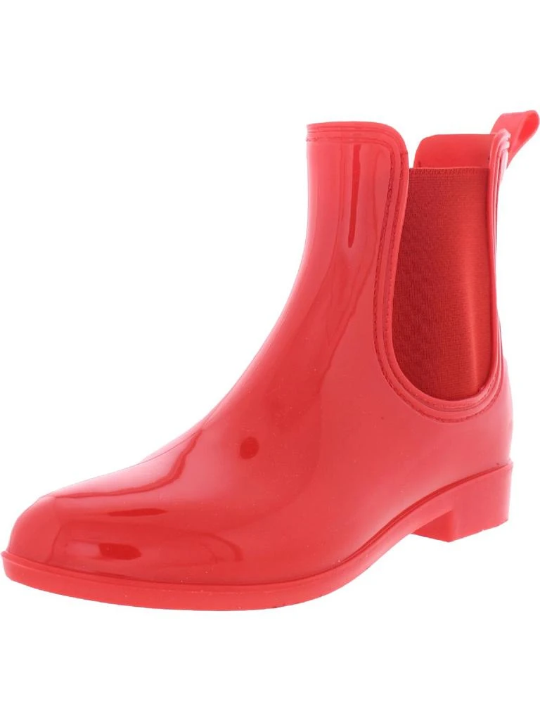 INC International Raelynn Womens Vinyl Ankle Rain Boots 5