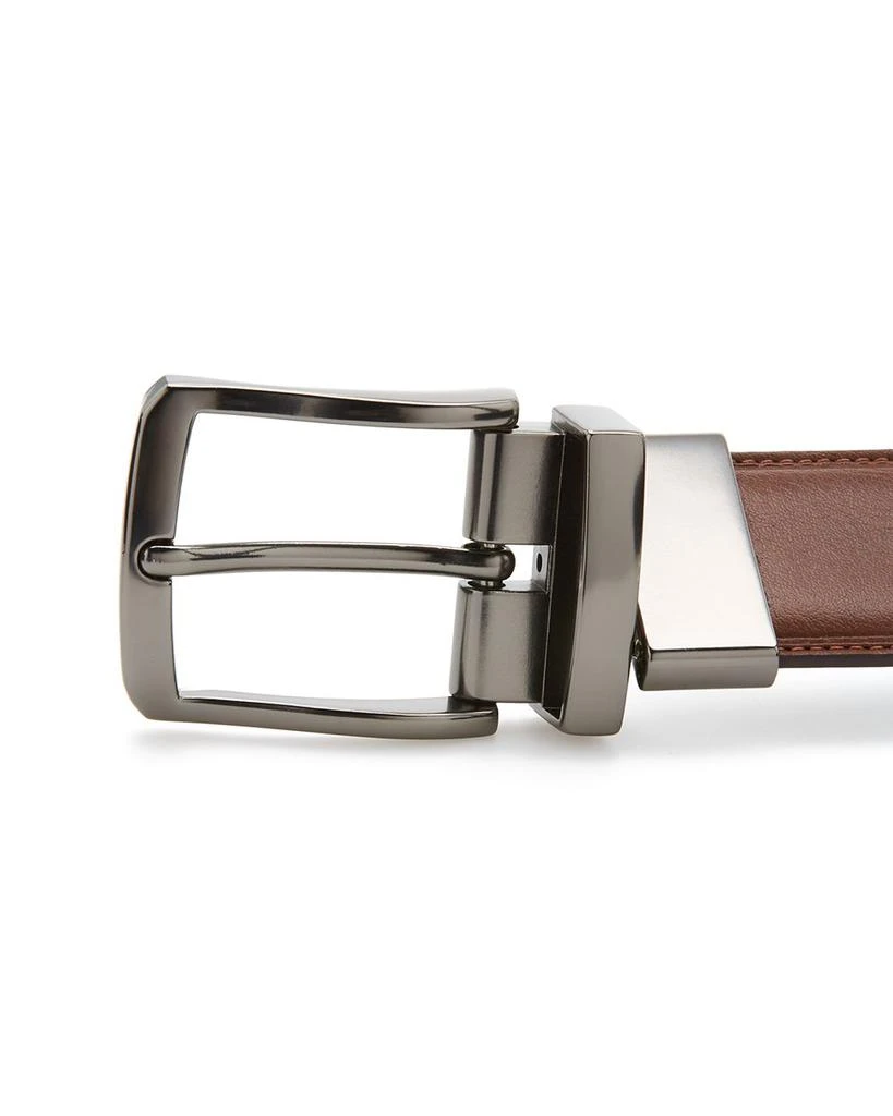 The Men's Store at Bloomingdale's Matte Metal Reversible Buckle Belt - Exclusive 3