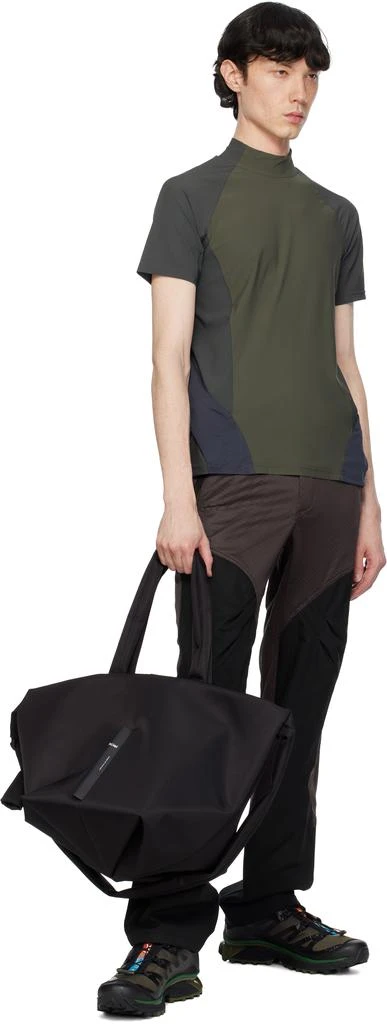 Côte & Ciel Black Amu Sleek Nylon Tote 4