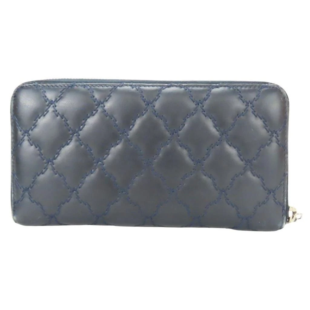 Chanel Leather Long Wallet (Bi-Fold) (Pre-Owned) 2