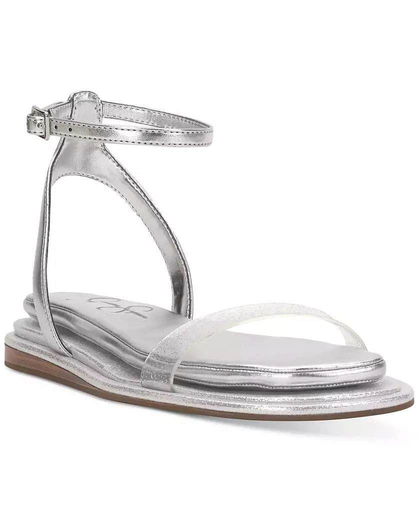 Jessica Simpson Betania Ankle Strap Flat Sandals 1
