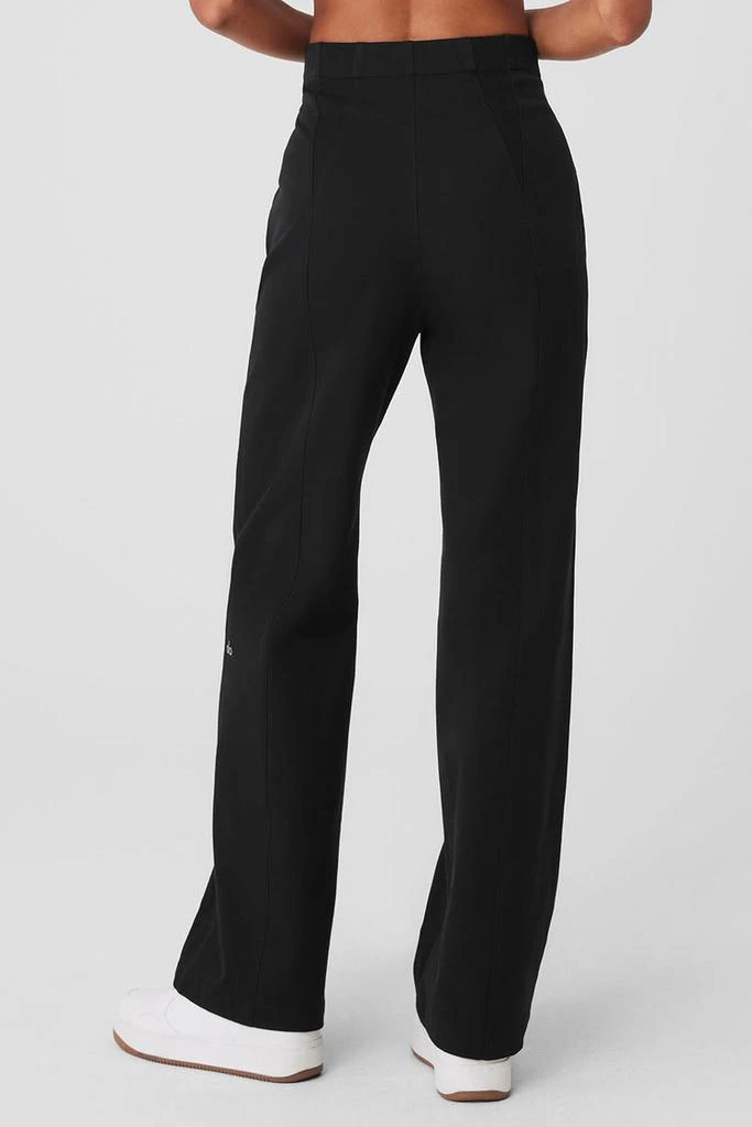 Alo High-Waist On Point Moto Trouser - Black 2