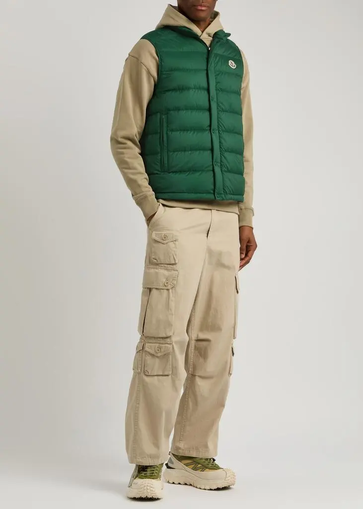 Moncler Barthe quilted shell gilet 4