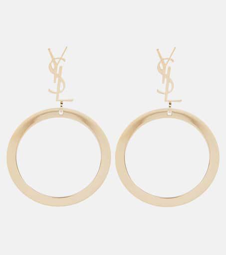 【SAINT LAURENT】teardrop hoop earrings フープ ピアス Saint Laurent Teardrop hoop earrings Saint Laurent