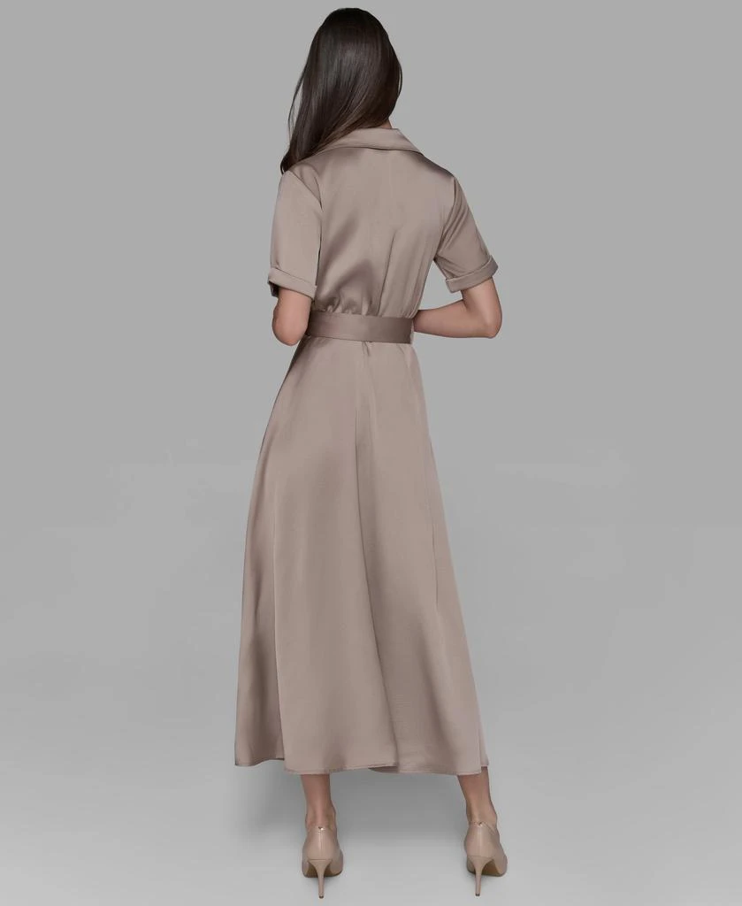 Karl Lagerfeld Paris BELTED MAXI SHIRT DRESS 2
