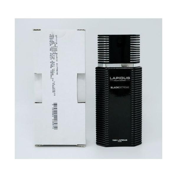 TED LAPIDUS Lapidus Black Extreme for Men Eau de Toilette Spray TESTER 3.33 oz