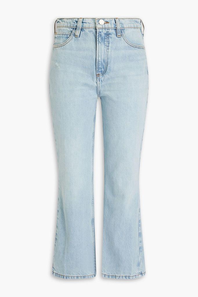 FRAME High 'N' Tight Crop Mini Boot cropped high-rise bootcut jeans