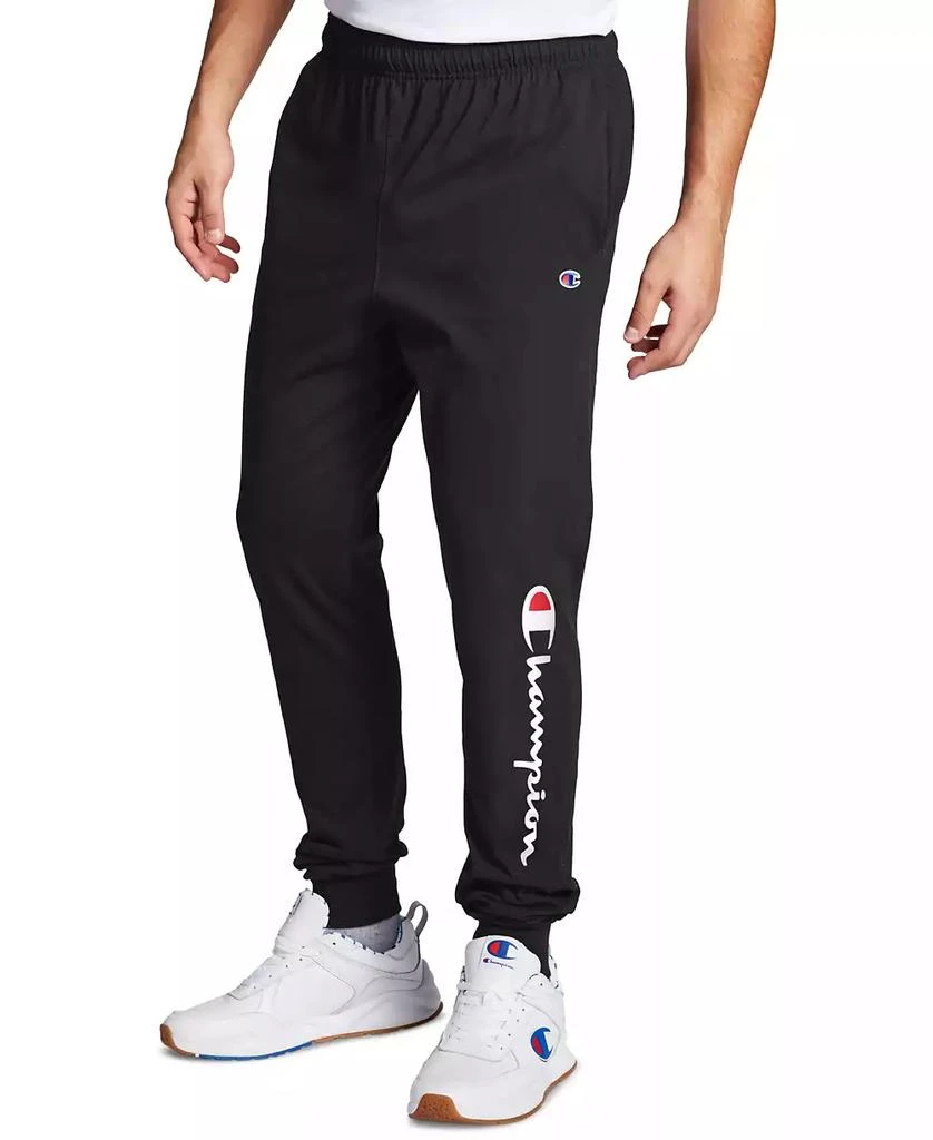 Champion Men's Standard-Fit Script Logo-Print Joggers 1