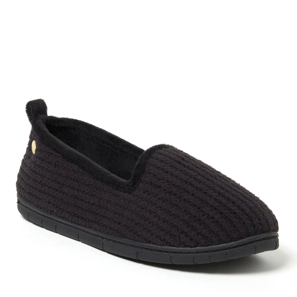 Dear Foams Women's Rachel Marled Chenille Closed Back Slipper 1