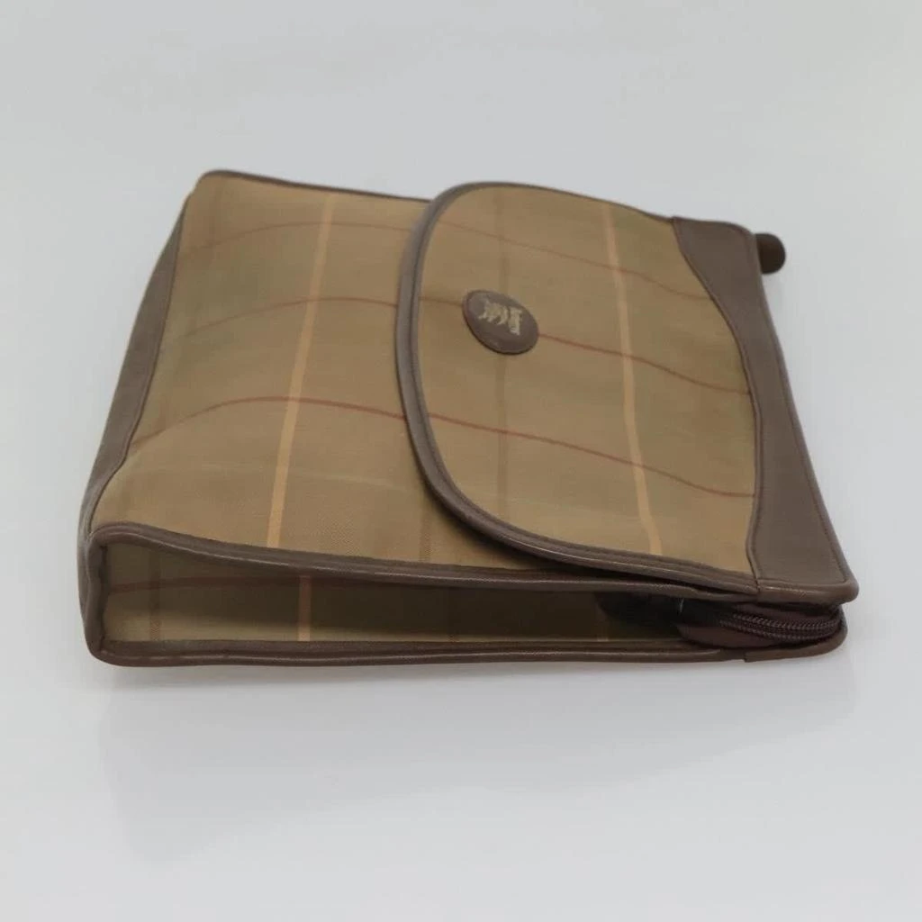 Burberry Nova Check Pochette Canvas Canvas Clutche 
Pouche Bag (Pre-Owned) 4