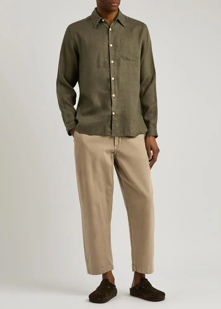 Oliver Spencer New York Special linen shirt 4