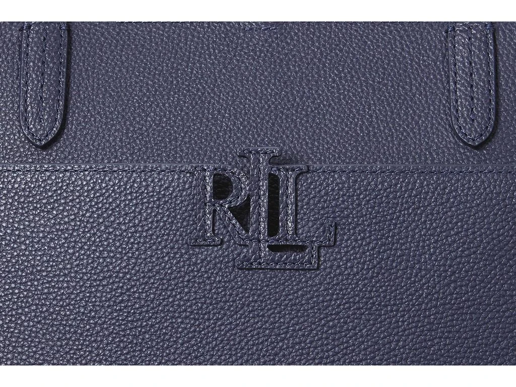 Ralph Lauren Pebbled Leather Large Cameryn Tote Bag 4