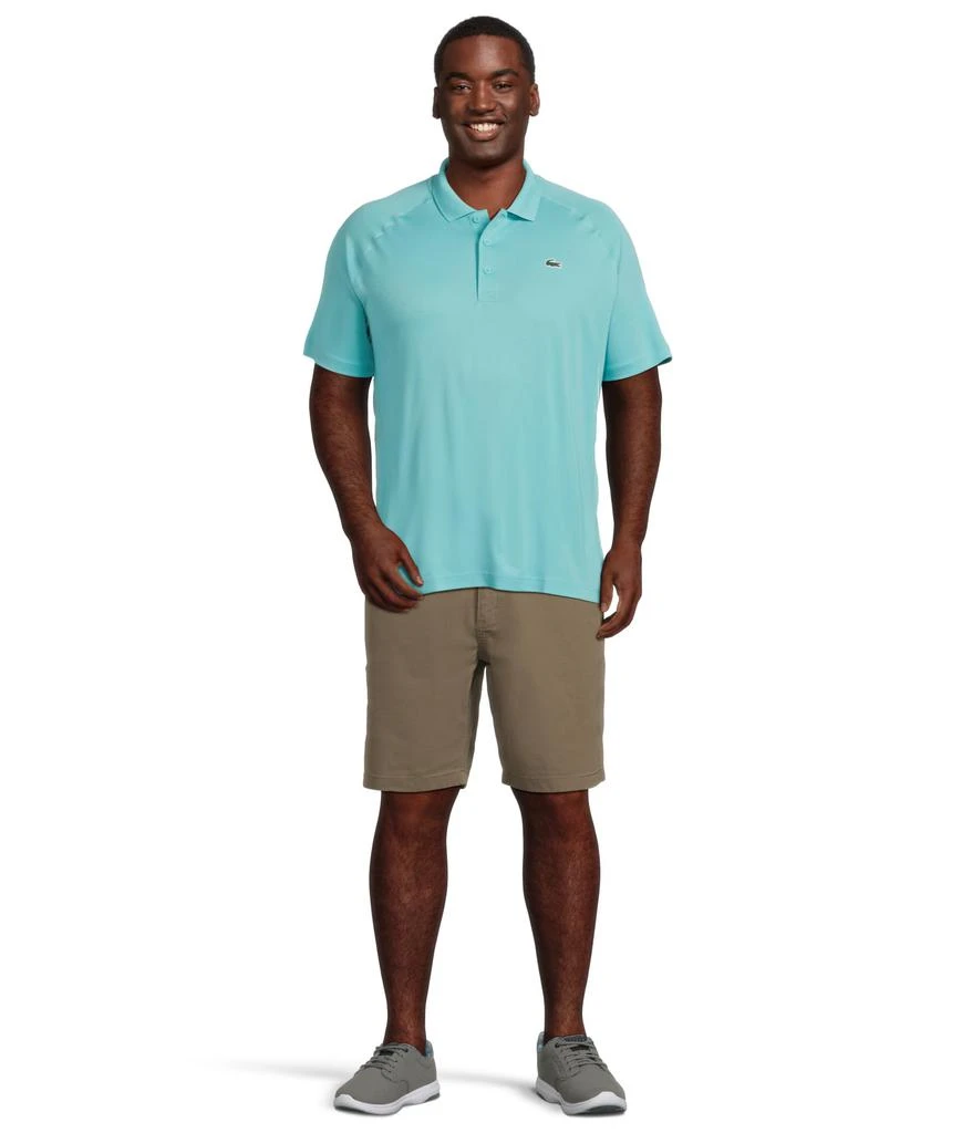 Lacoste Short Sleeve Sport Breathable Run-Resistant Interlock Polo Shirt 5