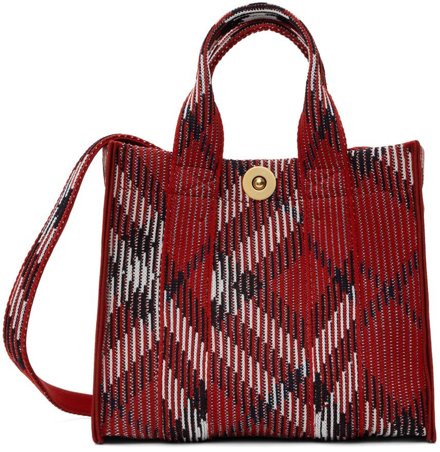 Burberry Burberry EKD Logo-Printed Drawstring Tote Bag