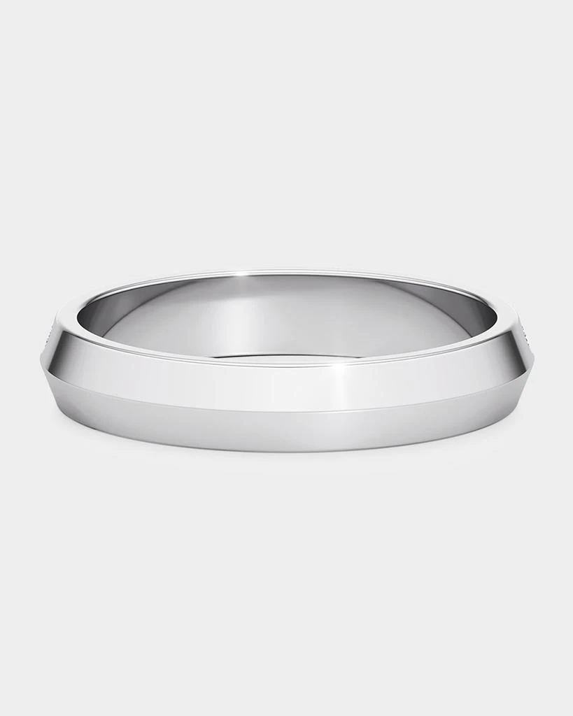 Unsaid Phoenix Lab-Grown Diamond Pave Band in 18K White Gold, Size 8 2