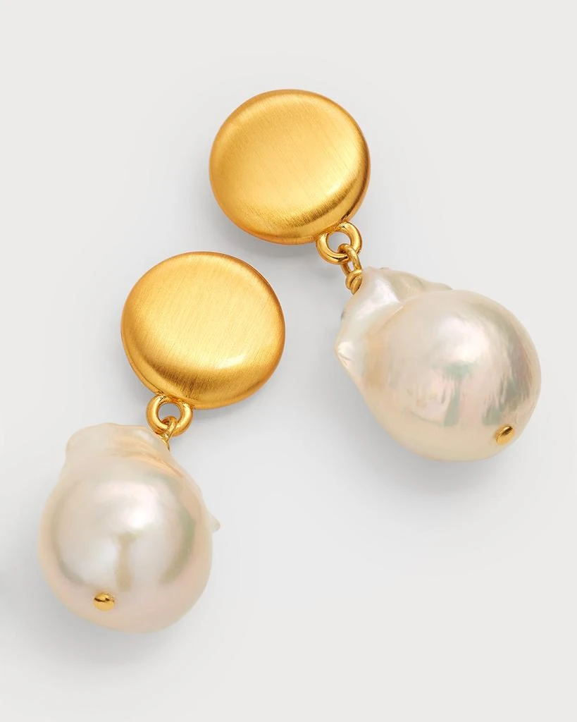 NEST Jewelry Baroque Pearl Drop Earrings 3