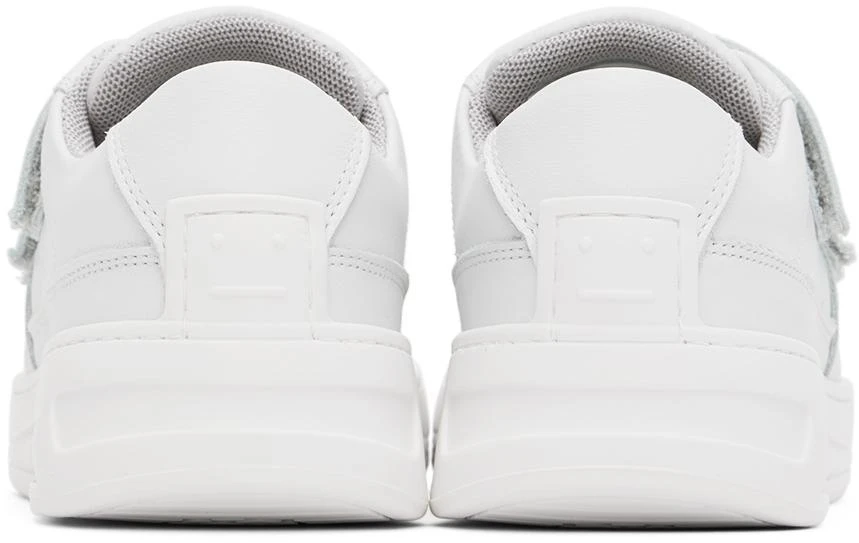 Acne Studios Kids White Leather Sneakers 2