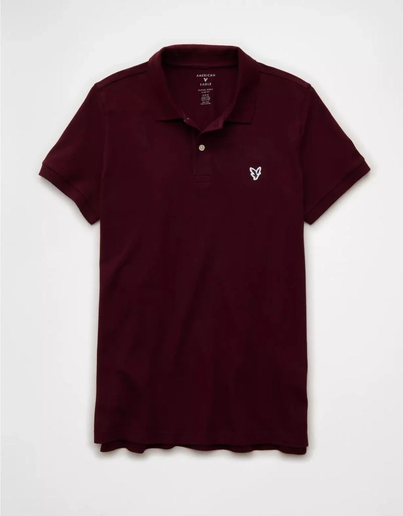 AE AE Lived-In Slim Fit Pique Polo Shirt 3