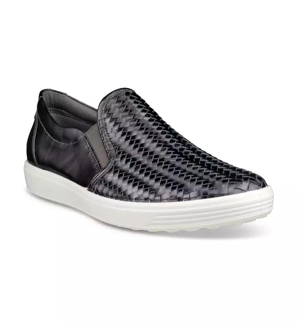 ECCO Women's Soft 7 Woven Slip-On Sneakers 1