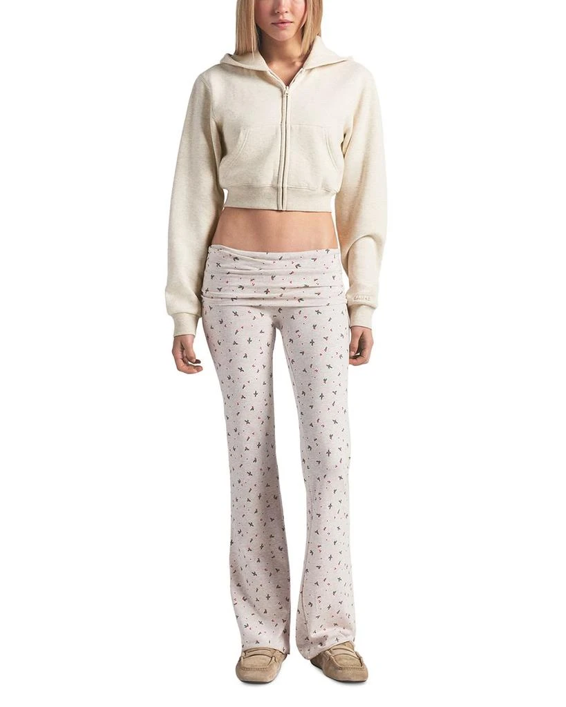 SKIMS Cotton Jersey Foldover Pants 2