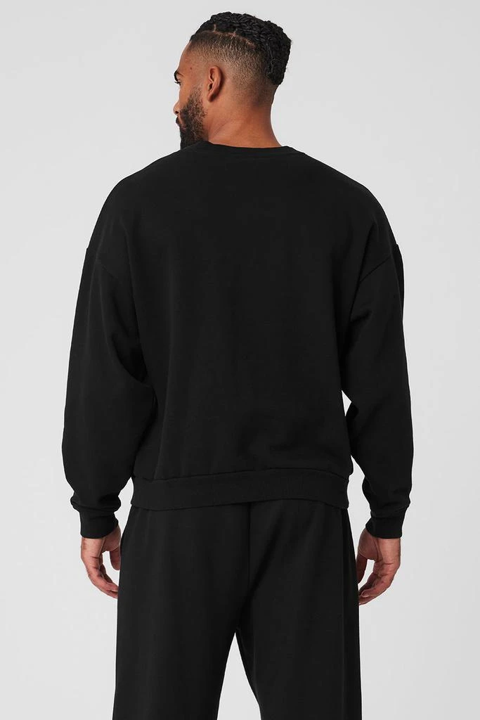 Alo Accolade Crew Neck Pullover - Black 2