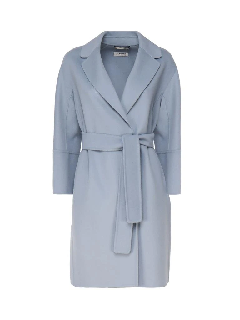 Max Mara Arona Virgin Wool Wrap Coat 1