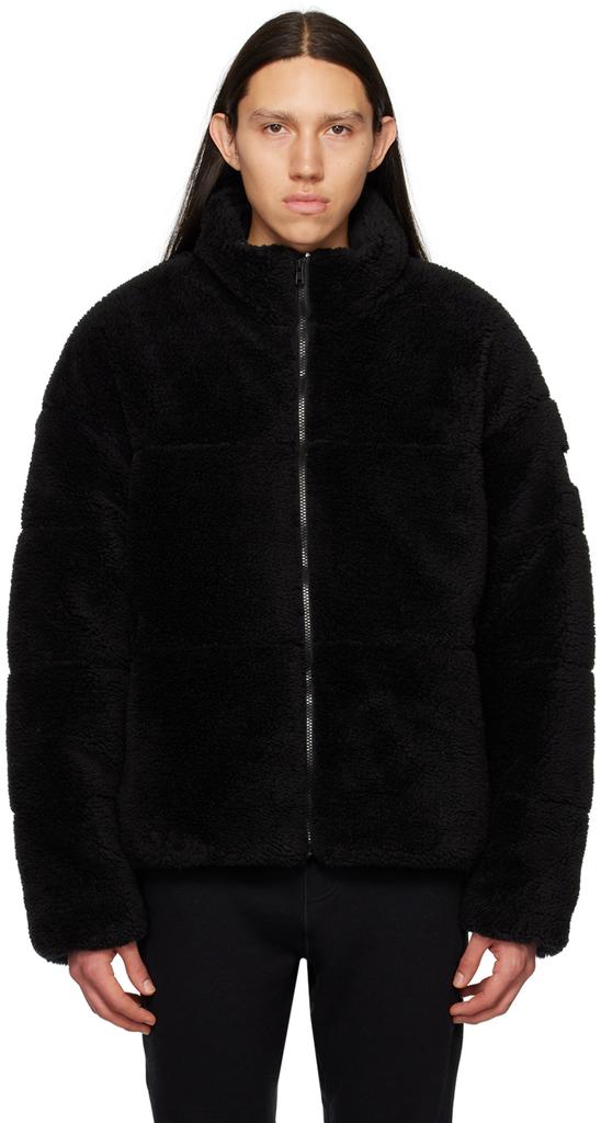 Alo Black Stage Puffer Jacket