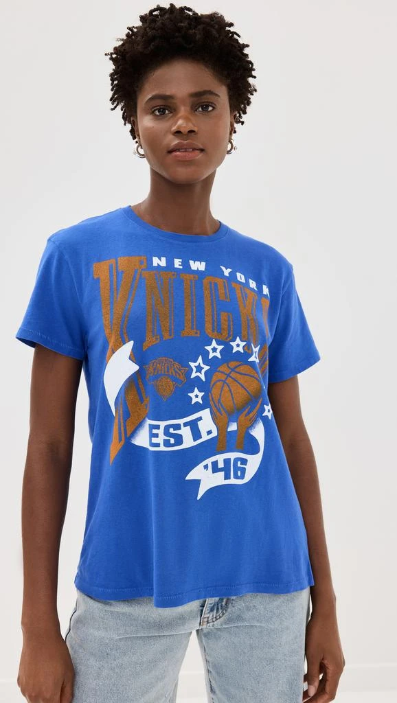 Junk Food Knicks Banner Vintage Tee 6